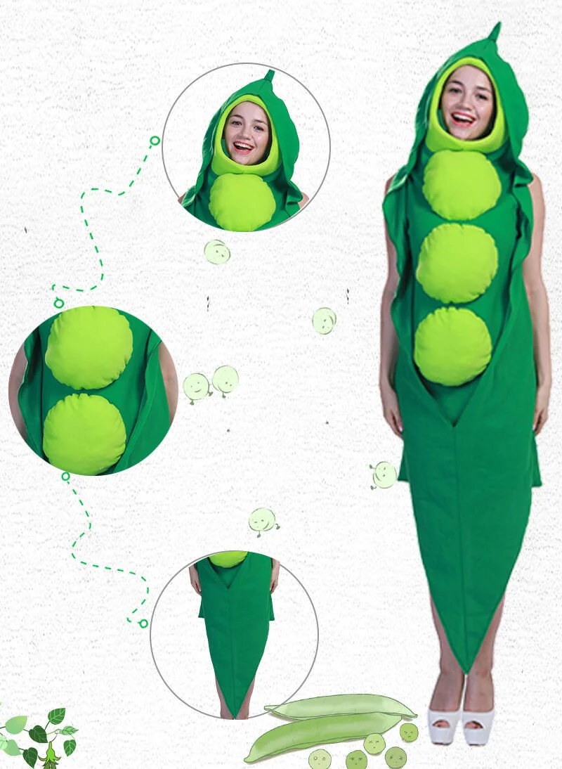 Peas in a Pod Costume For Adult - Image 4