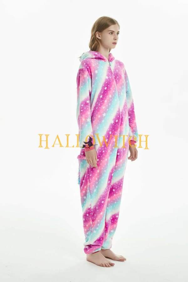 Rainbow Star Unicorn Onesie Costume For Adults And Teenagers - Image 6