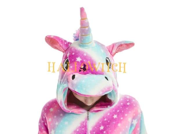 Rainbow Star Unicorn Onesie Costume For Adults And Teenagers - Image 7