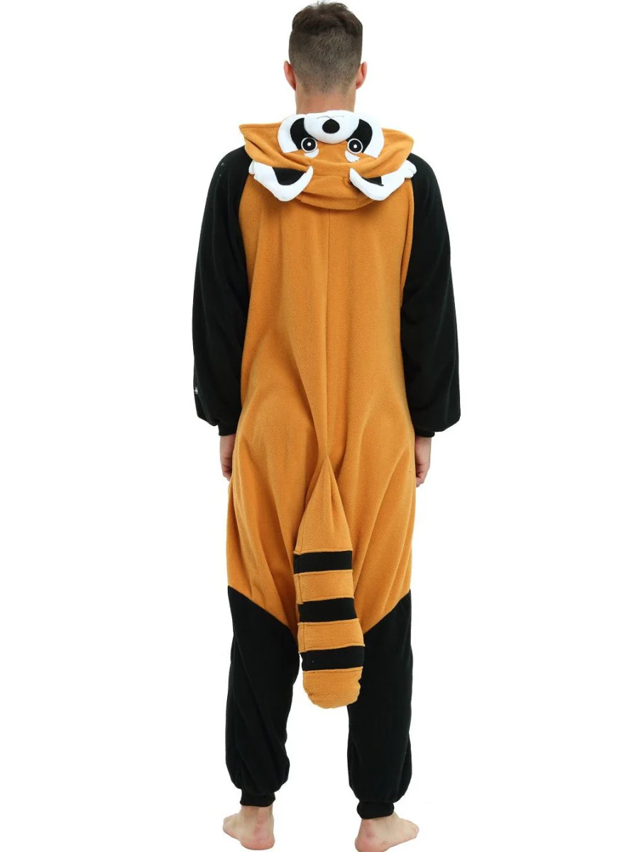 Red Panda Raccoon Onesie Kigurumi Costume For Adults and Teenagers - Image 2
