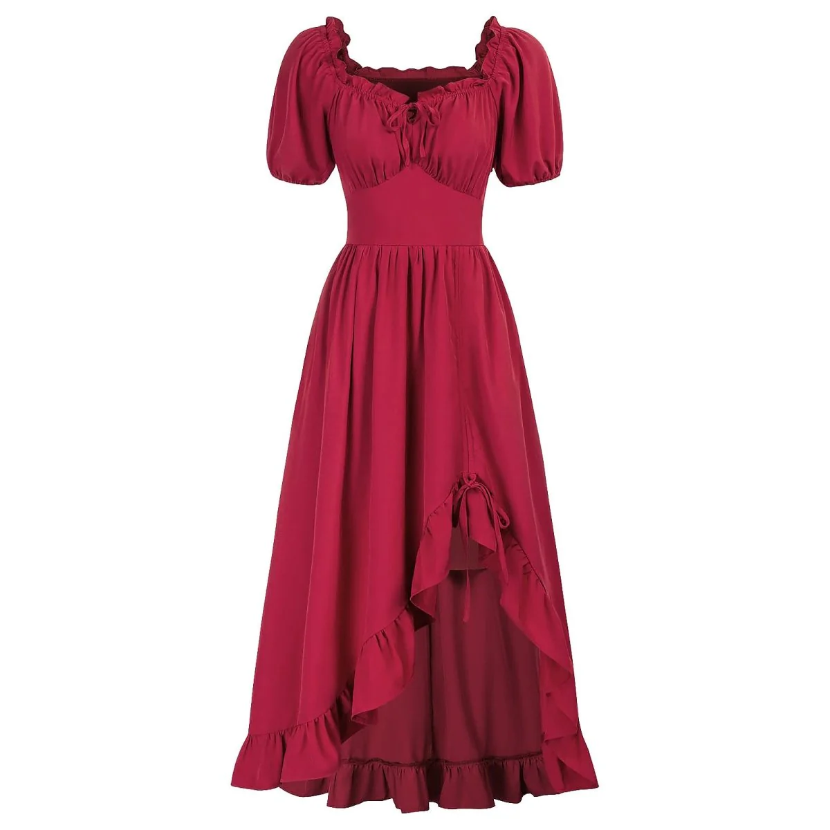 Renaissance Dress - Adjustable Side-Pull Medieval Costume - Image 3