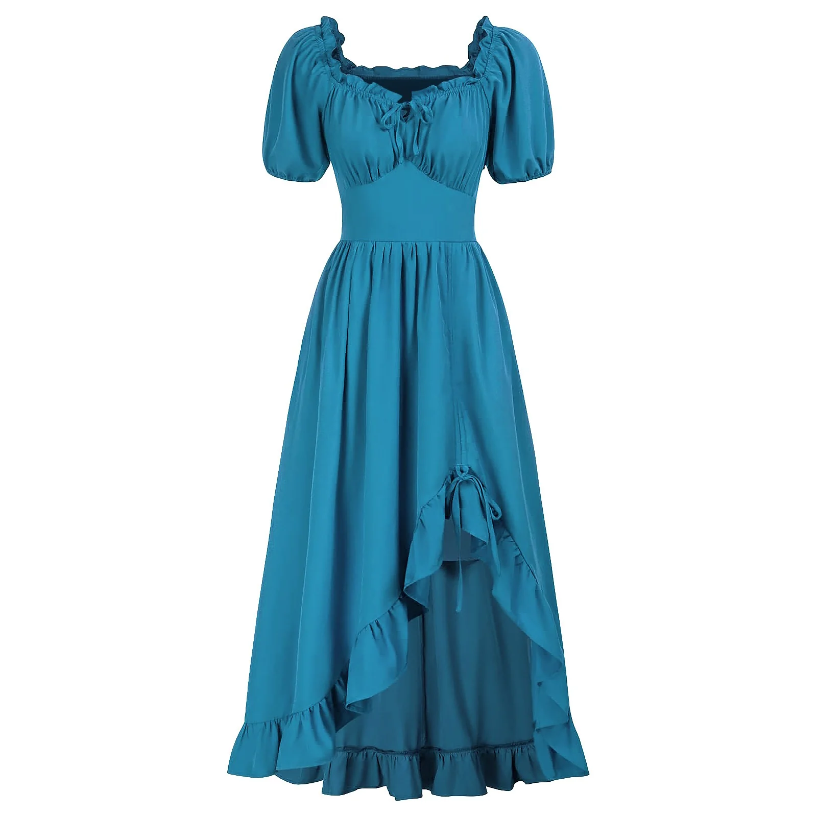 Renaissance Dress - Adjustable Side-Pull Medieval Costume - Image 6