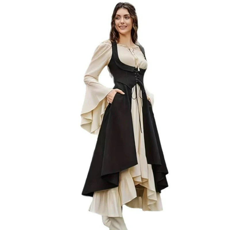 Renaissance Medieval Dress 2-Piece Set - Image 2