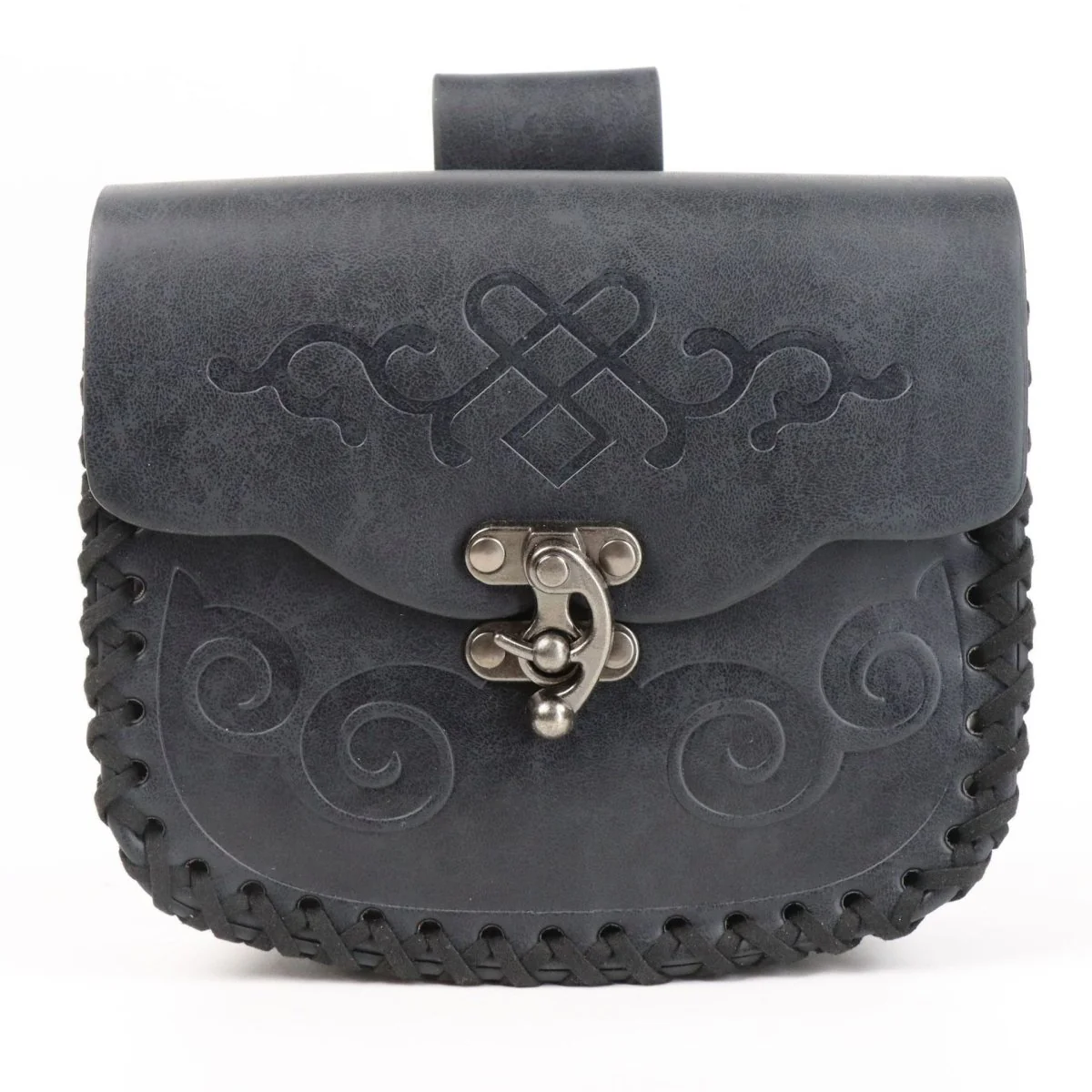 3-Piece Renaissance Leather Belt Set with Pouch & Keys - Image 3