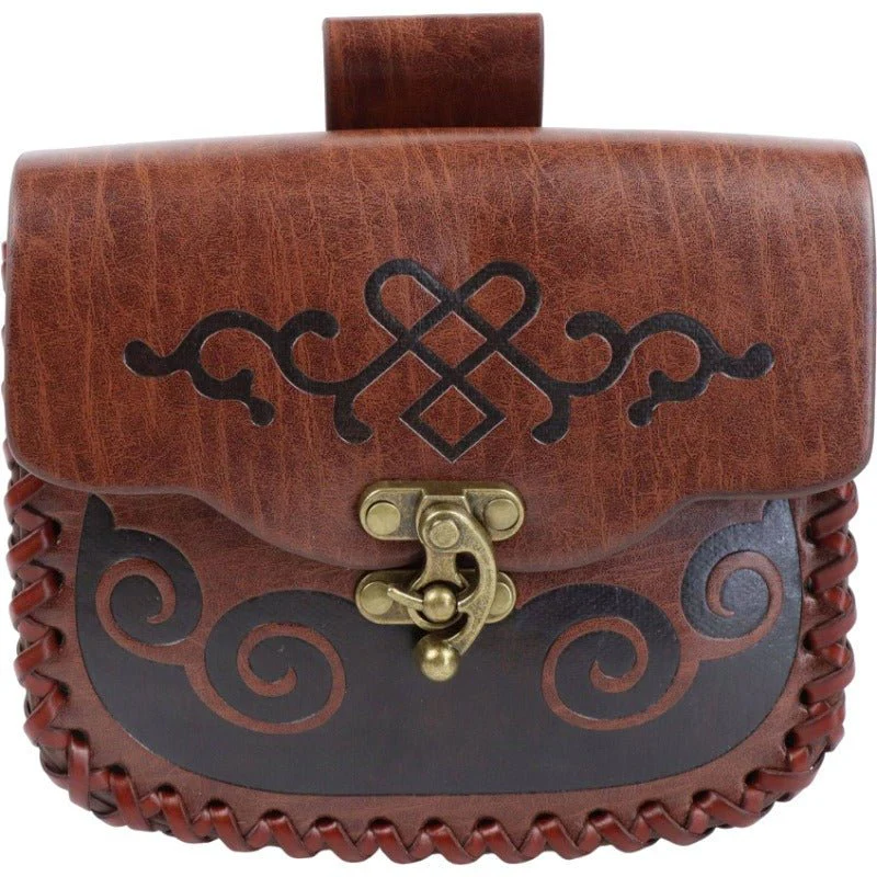 3-Piece Renaissance Leather Belt Set with Pouch & Keys - Image 4