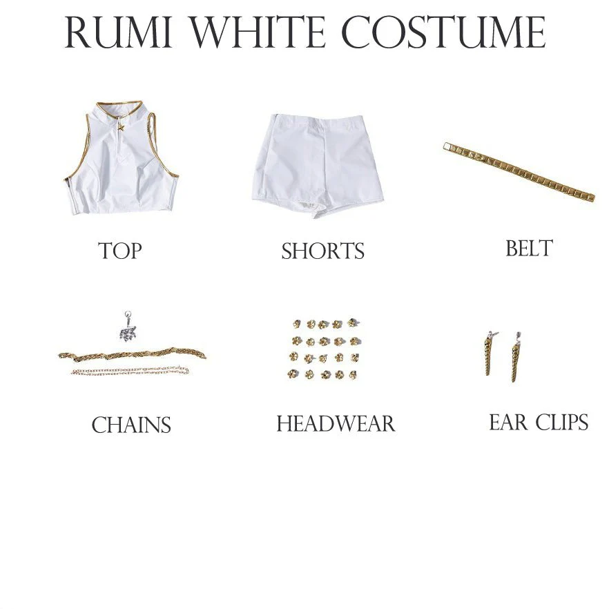 Rumi White Costume. Realistic Verision. - Image 5