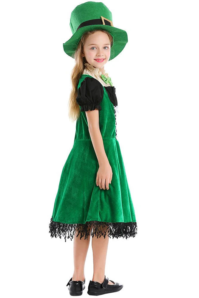 Leprechaun Costume St Patrick's Day Costume For Kids - Image 3