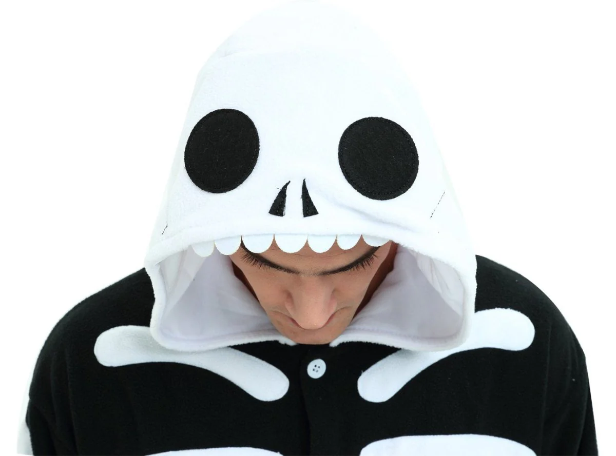Skeleton Onesie Costume For Adults and Teenagers - Image 4
