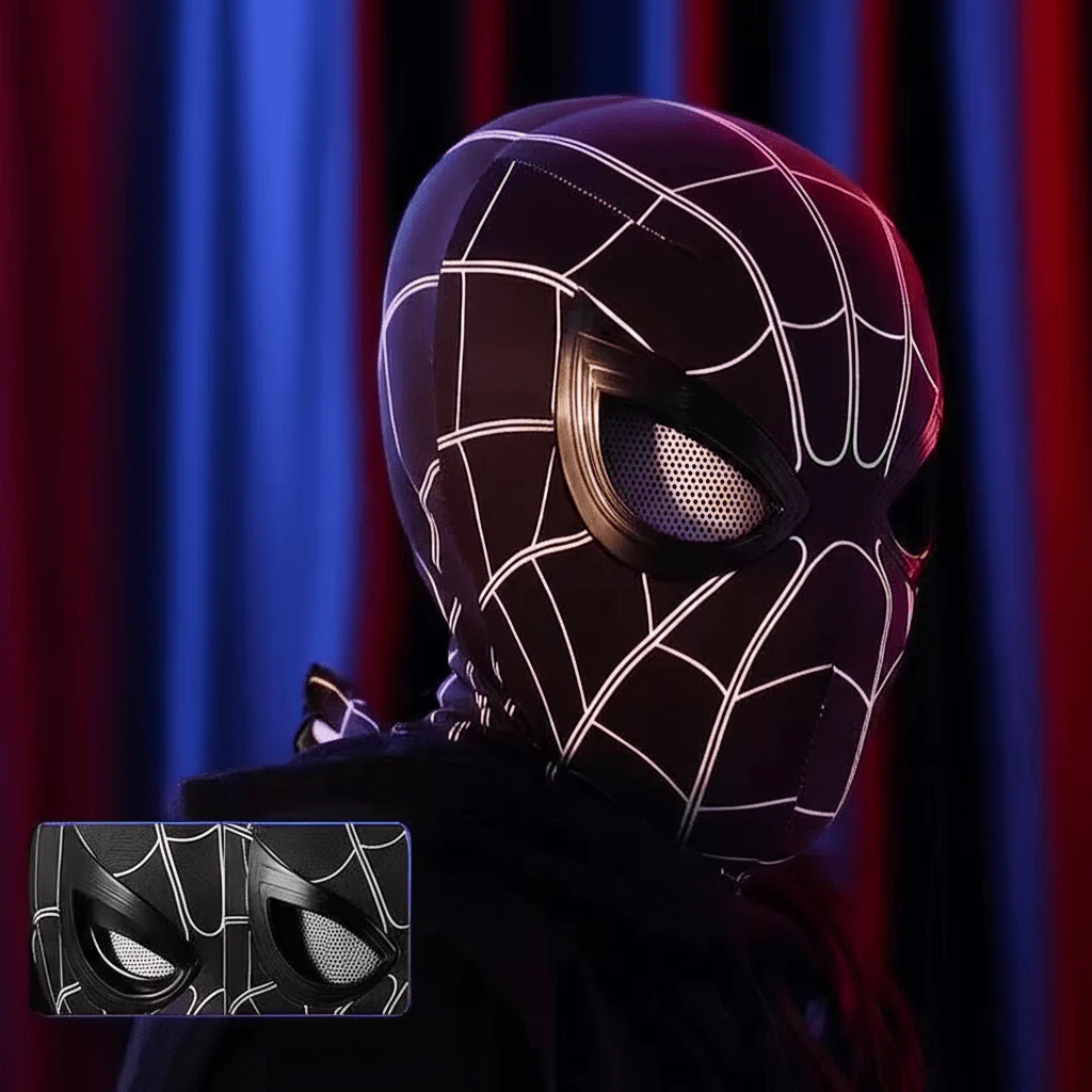 Spiderman Mask with Moving Eyes - Image 2