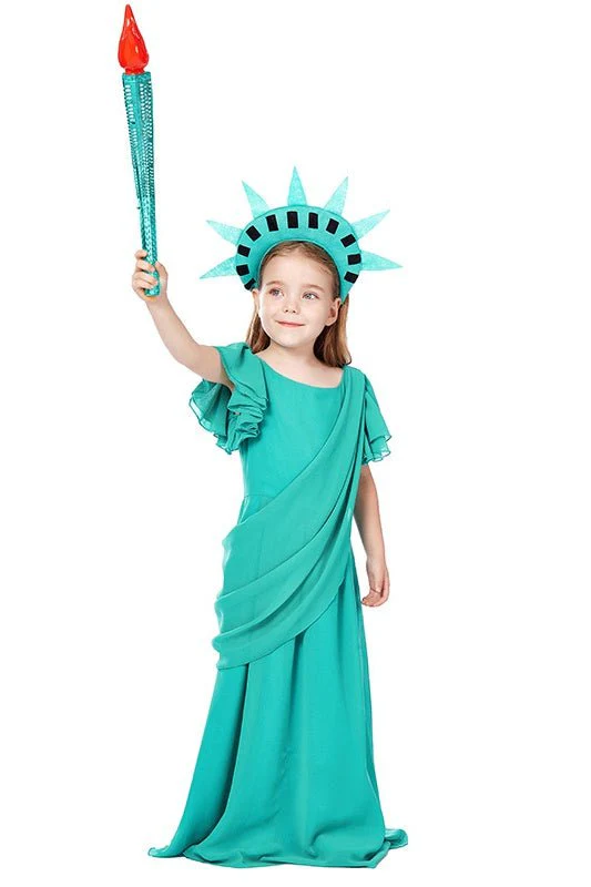 Statue of Liberty Halloween Costume for Kids - Image 4