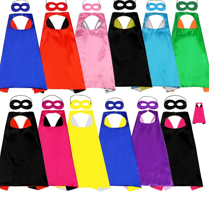 Superhero Capes for Kids - Plain Color - Image 11