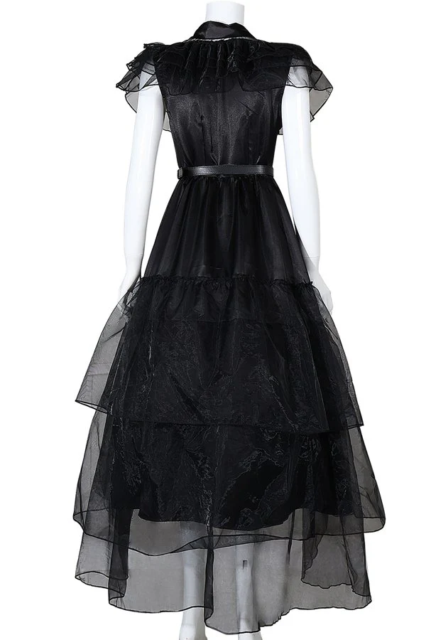 Wednesday Rave'N Dance Dress Costume for Kids and Adults - Image 3