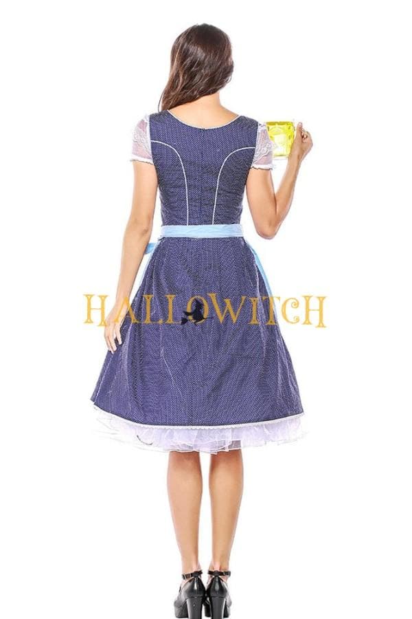 Women's German Beer Fest Oktoberfest Lederhosen Kostüm, Traditional Bavarian Adult Costume - Image 4
