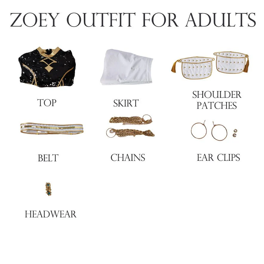 Zoey Black Costume. Realistic Version - Image 6