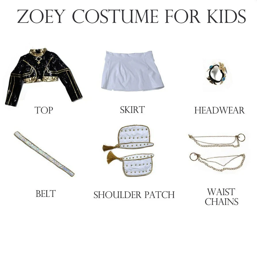 Zoey Black Costume. Realistic Version - Image 7